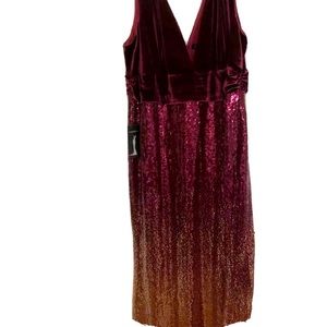 NWT Sequin Plus Size Gown - size 20 / 22